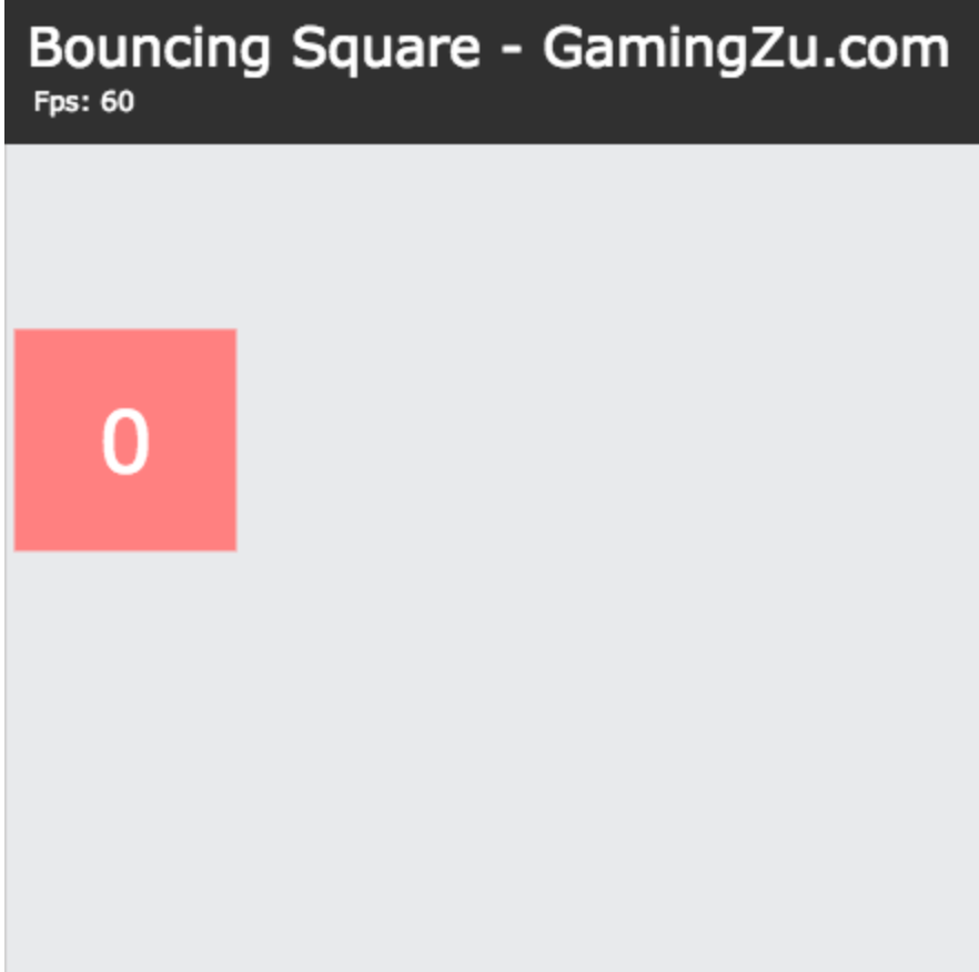 Bouncing Square Game